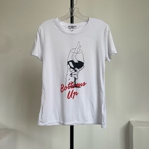 SUB_URBAN RIOT size S white graphic tee